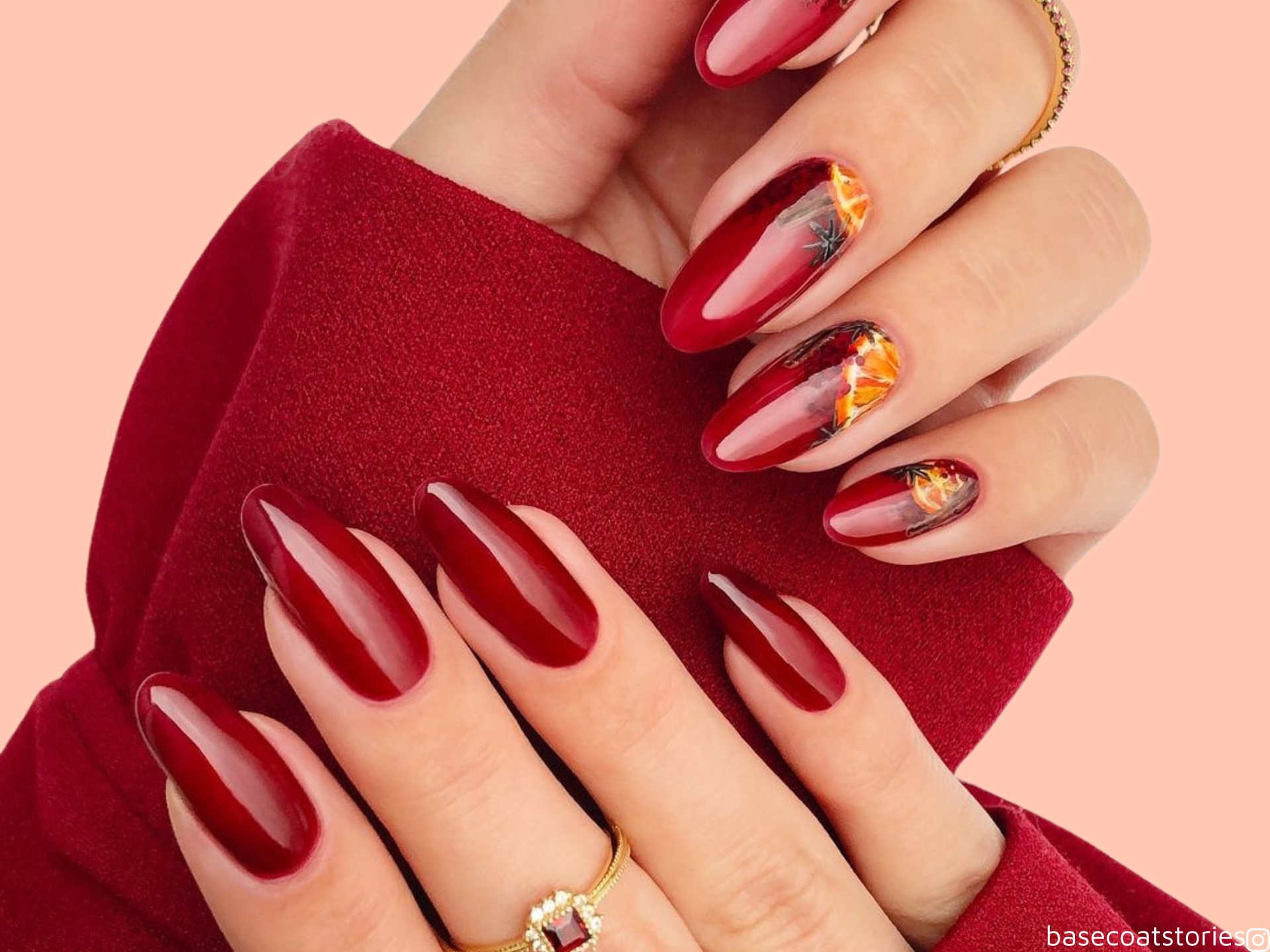 22 designs de unhas da mulher da máfia mais na moda que gritam poder e glamour