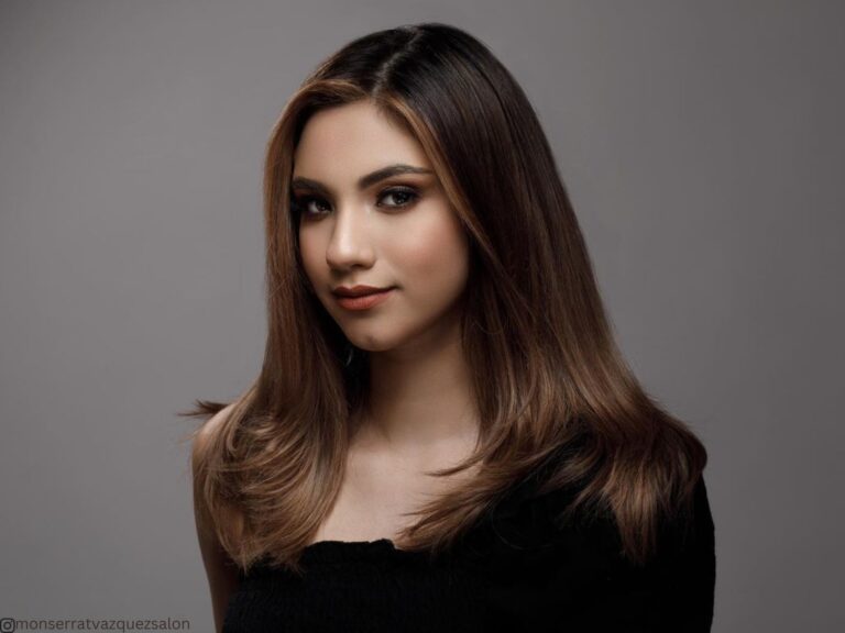 cheveux bruns d'érable