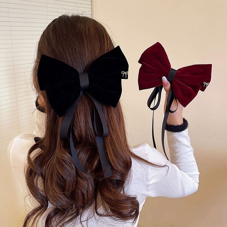 cute bow hairstyle