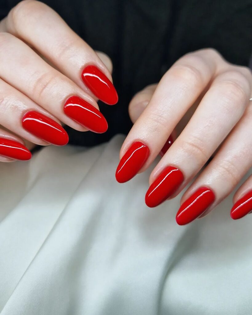 ferrari red nails