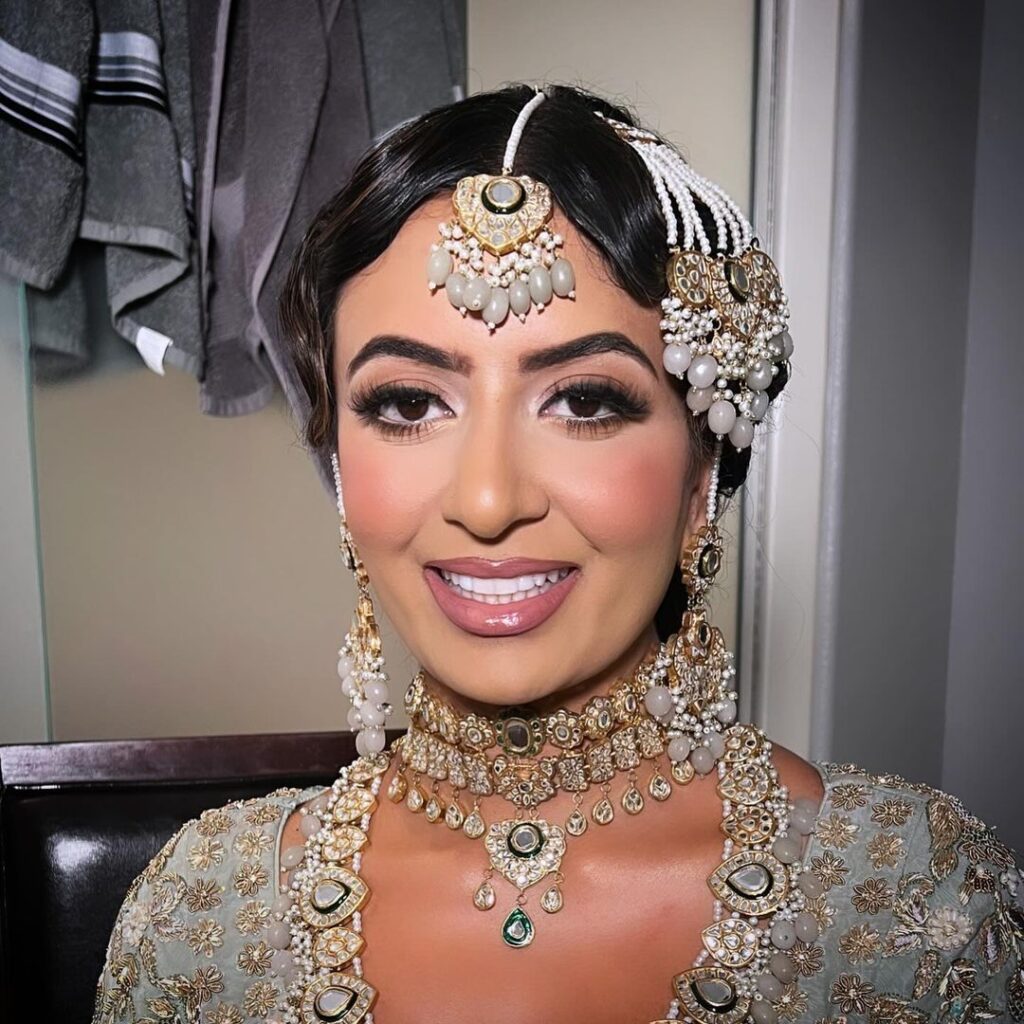indian wedding makeup idea