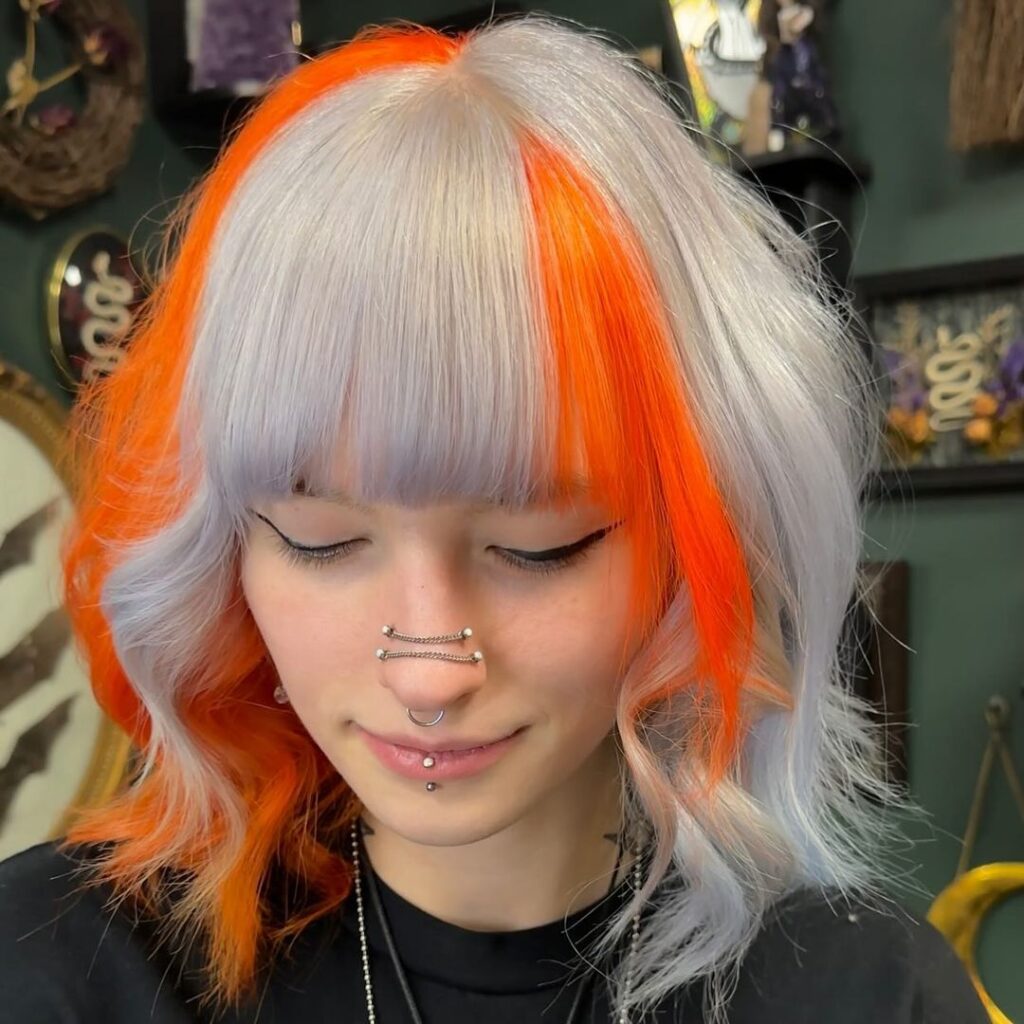 peach fuzz color placement