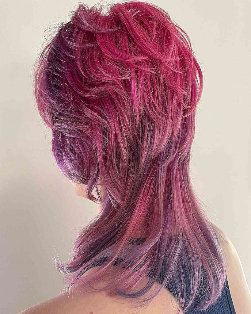pink jellyfish haircut