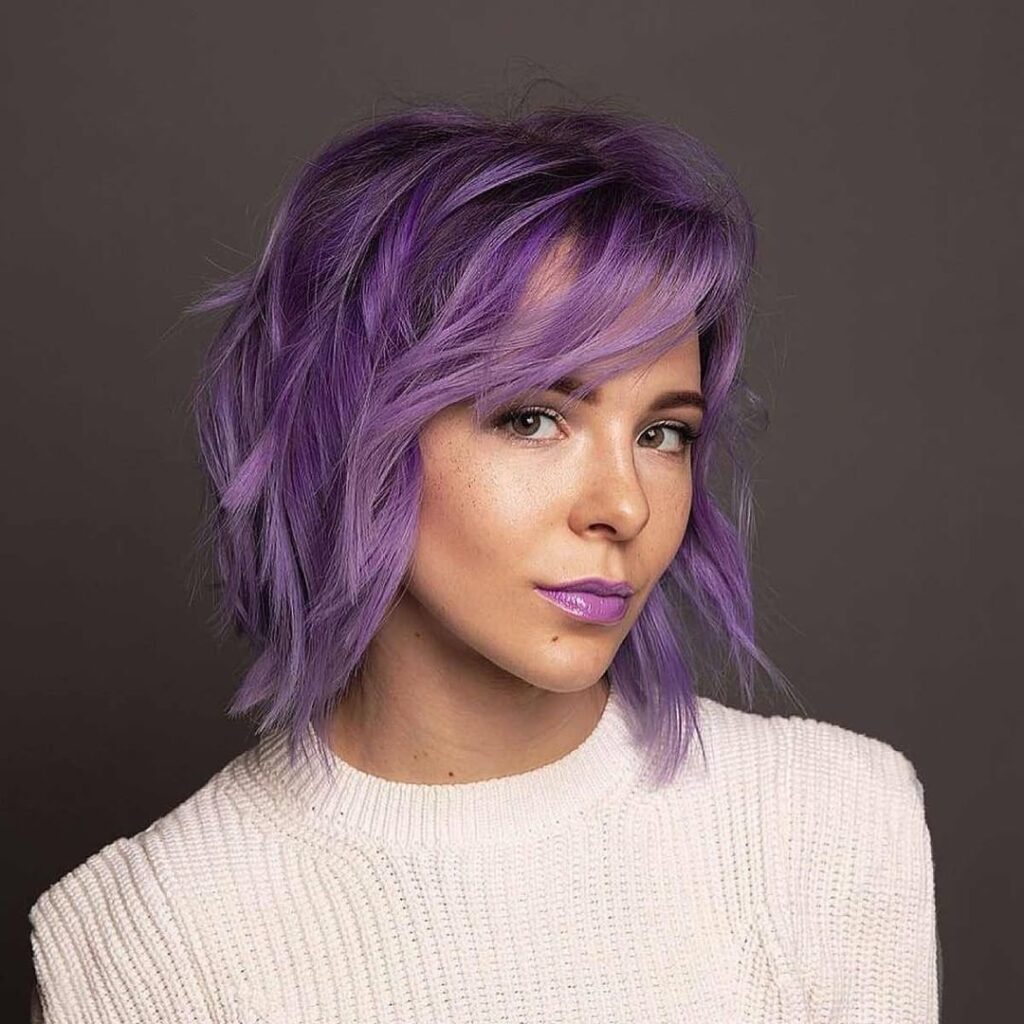 purple hair color