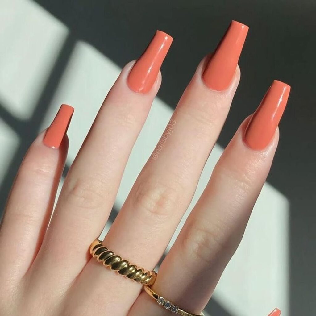 square peach fuzz nails