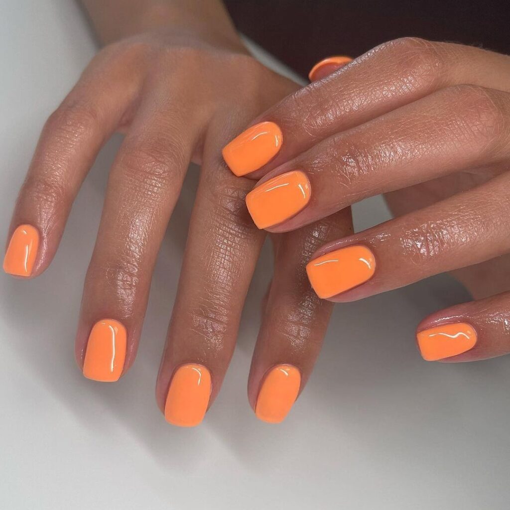 sweet tangerine nails