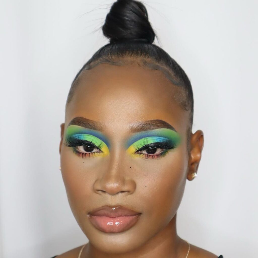 tropical makeup