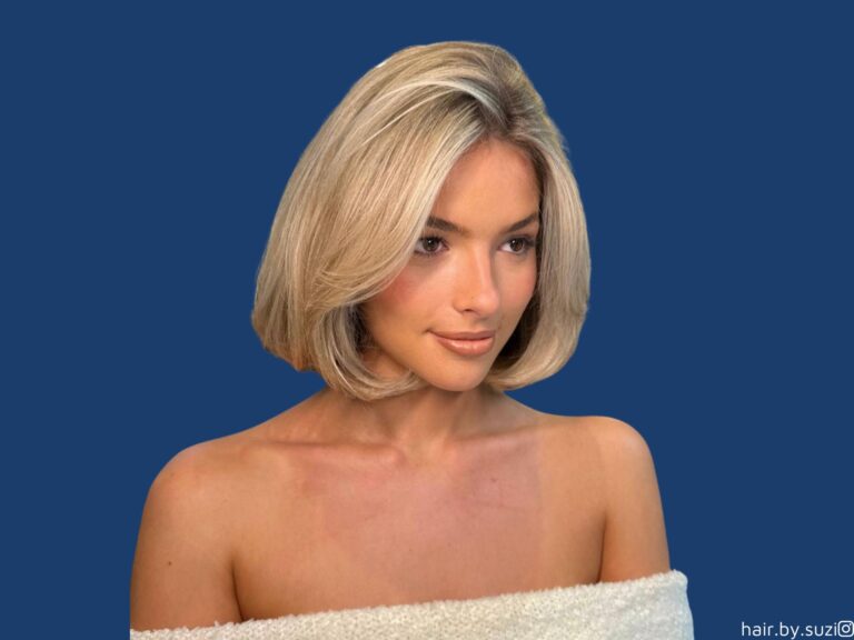 old money bob hair