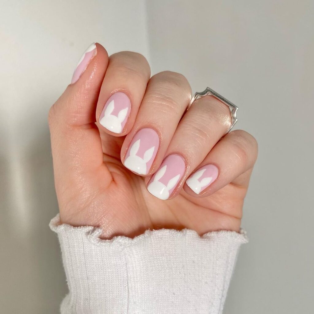 Ideias para unhas de Páscoa com classe