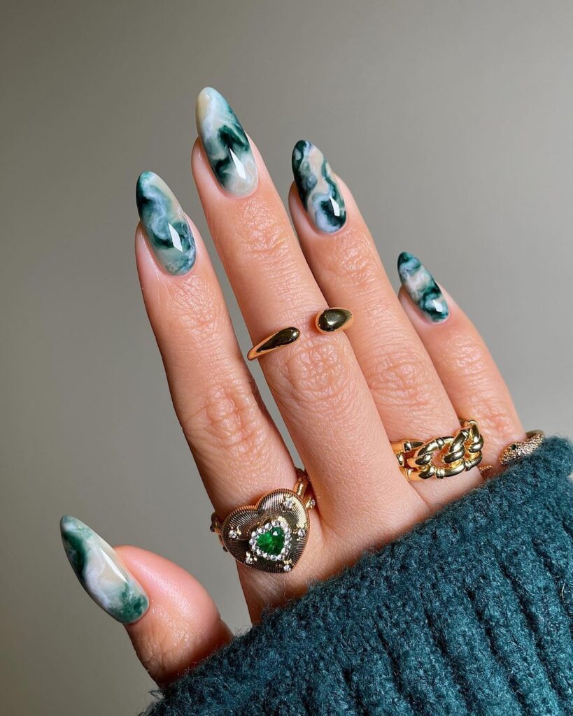 Cool Marble Nails