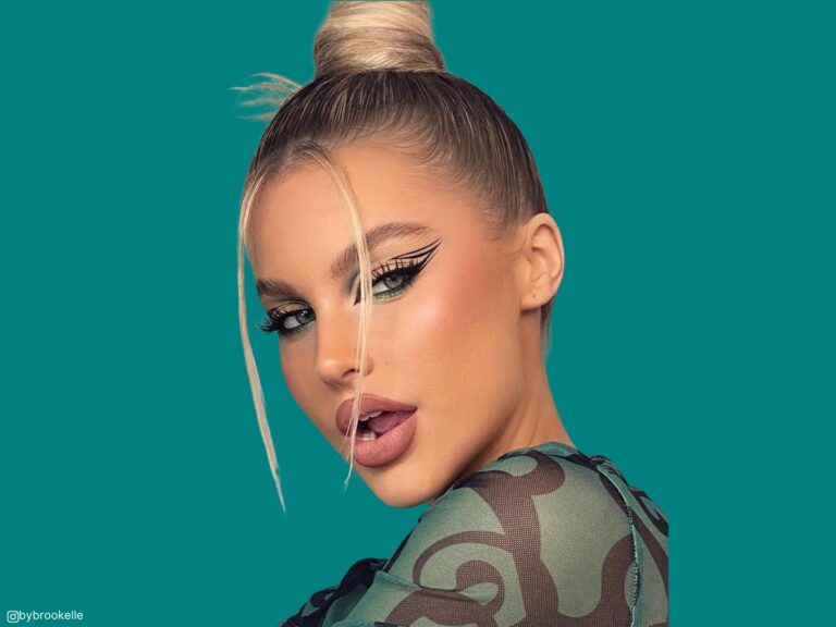 prom makeup for green eyes