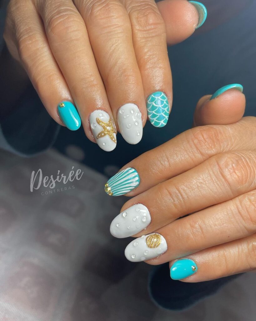 Ongles de sirène