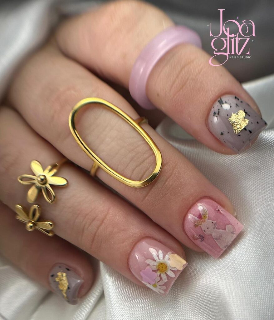 The Cutest Easter Nail Art