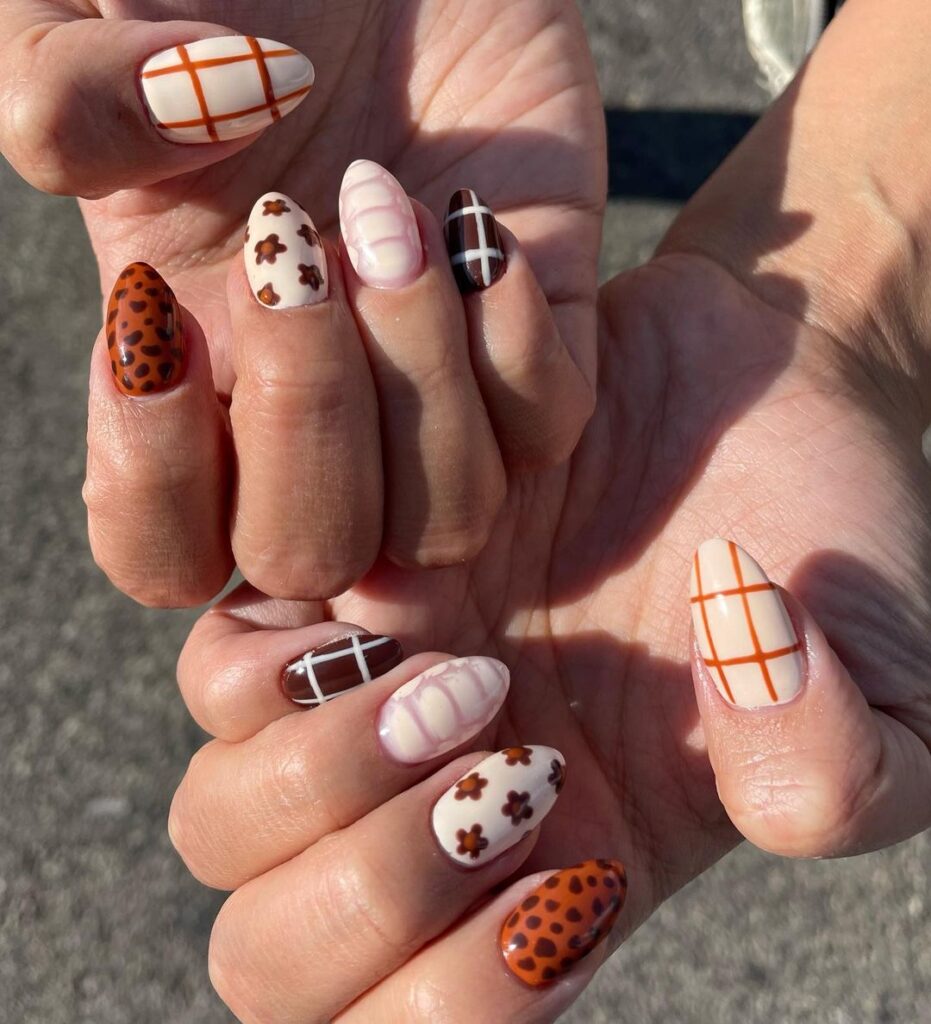 uñas frescas de otoño