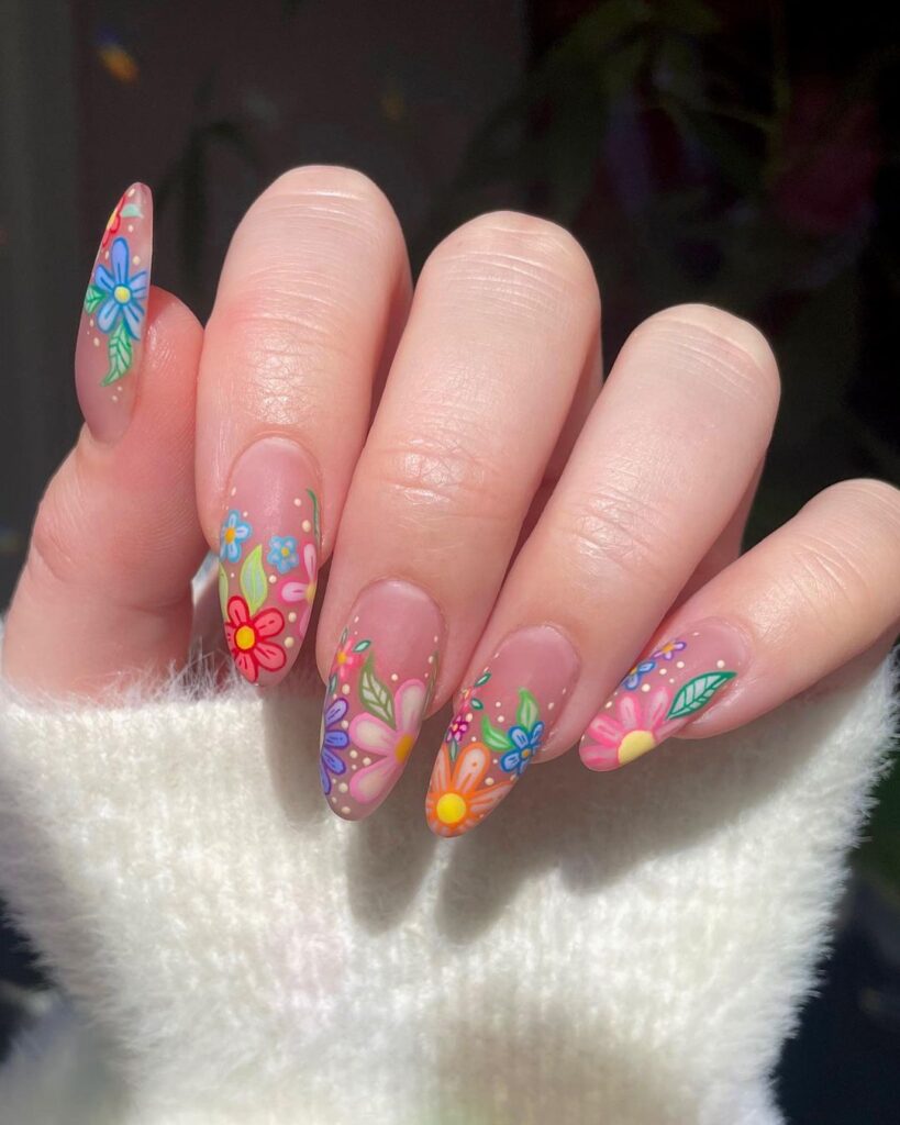 cool summer nails
