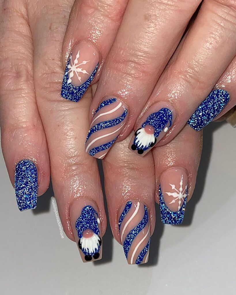 unhas de inverno frescas