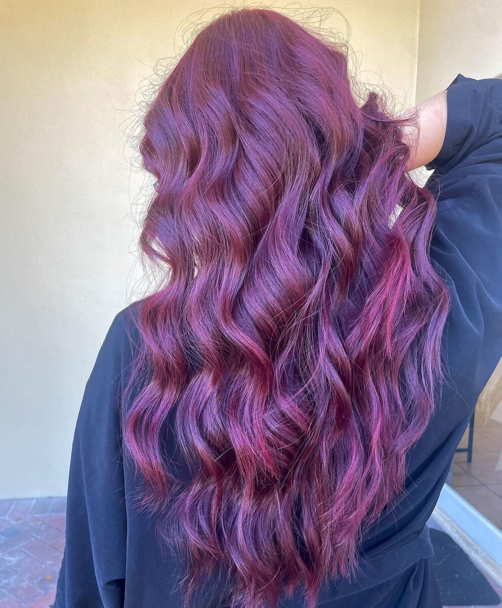 Deep Cherry Red Hair Is A Starting Trend And These 24 Examples Prove It