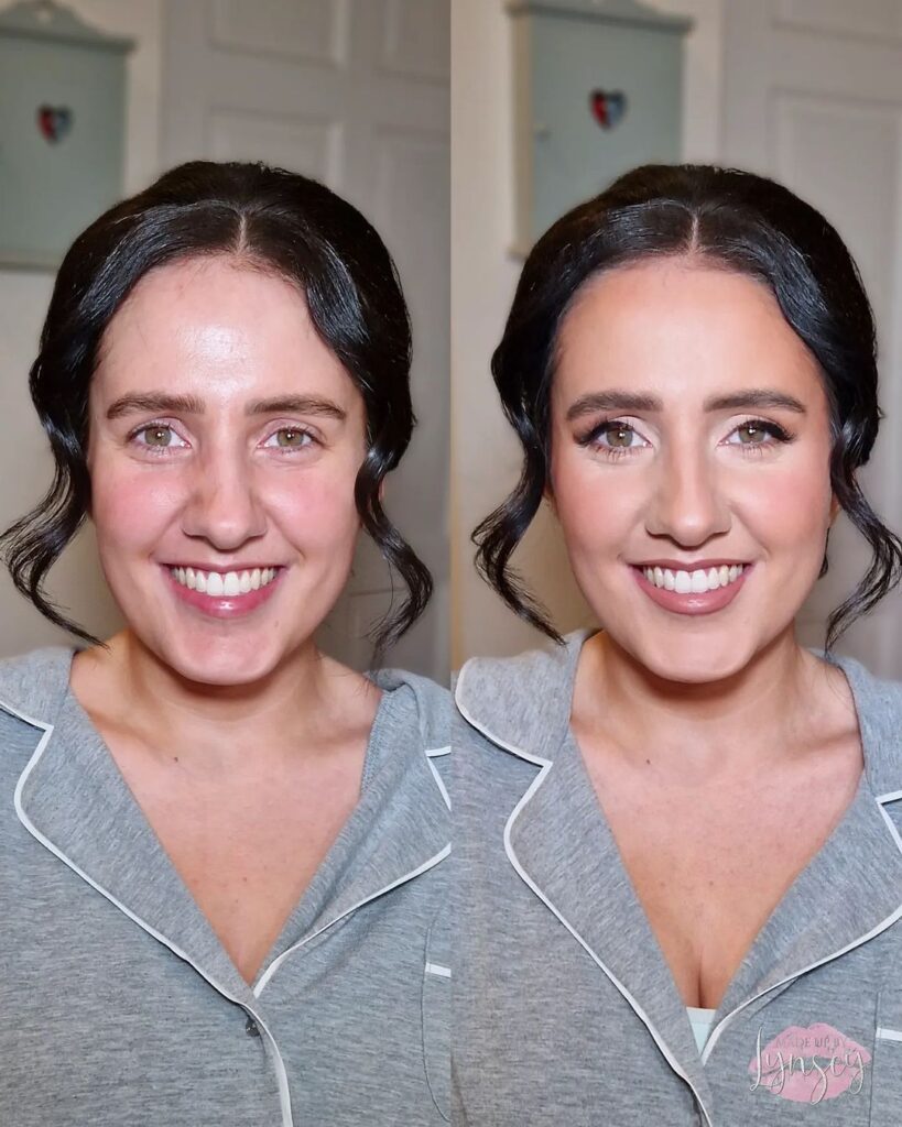 natural makeup transformation