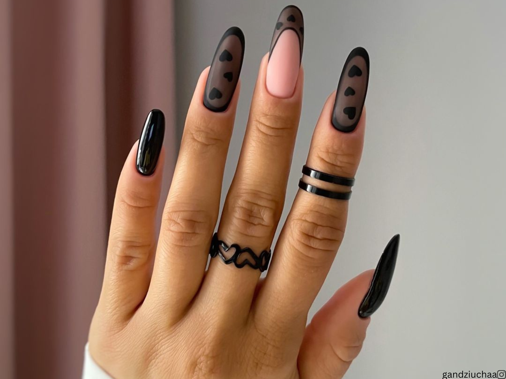 25 Black Prom Nails For A Bold And Elegant Look