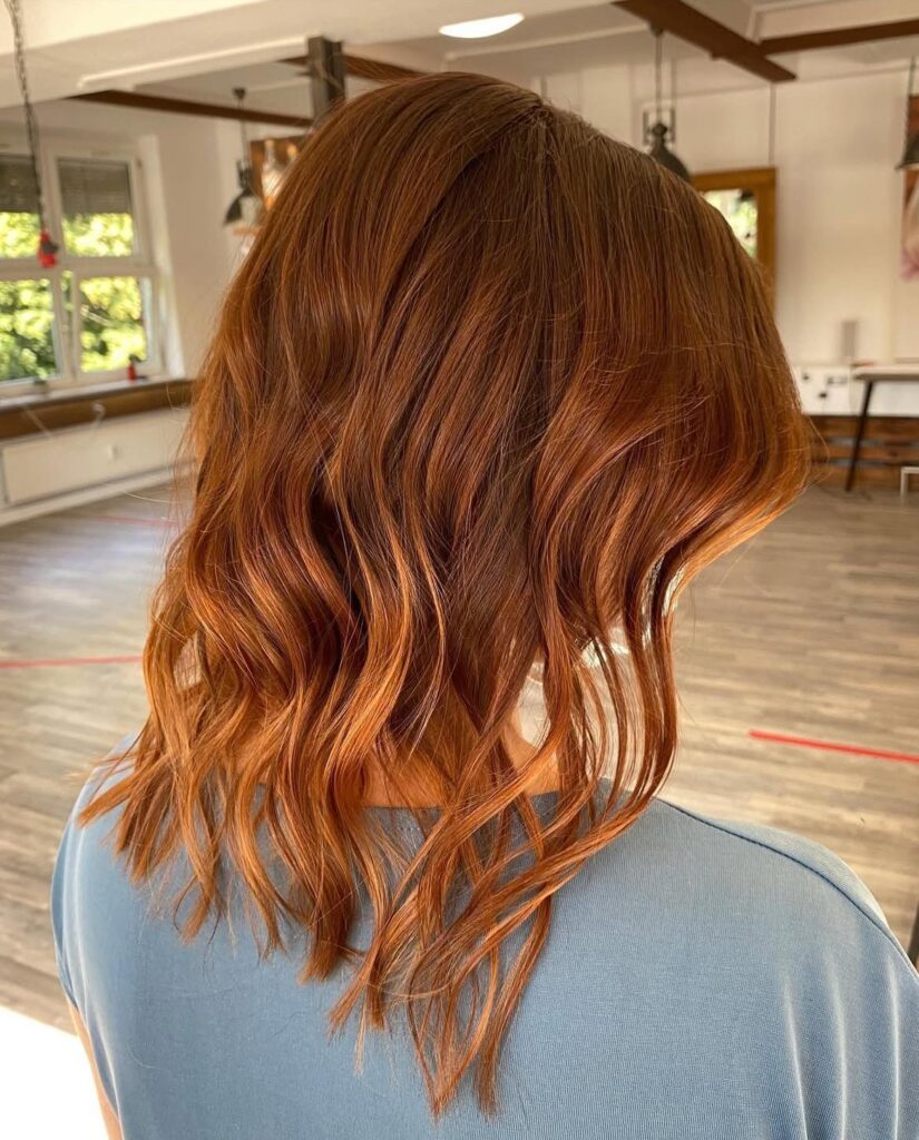 Brown Ginger Color For Fine Hair