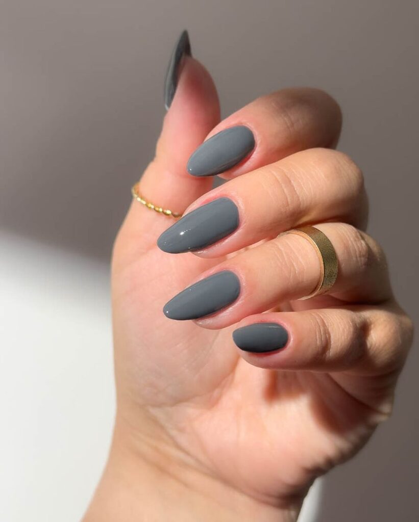 Cool Gray Nails