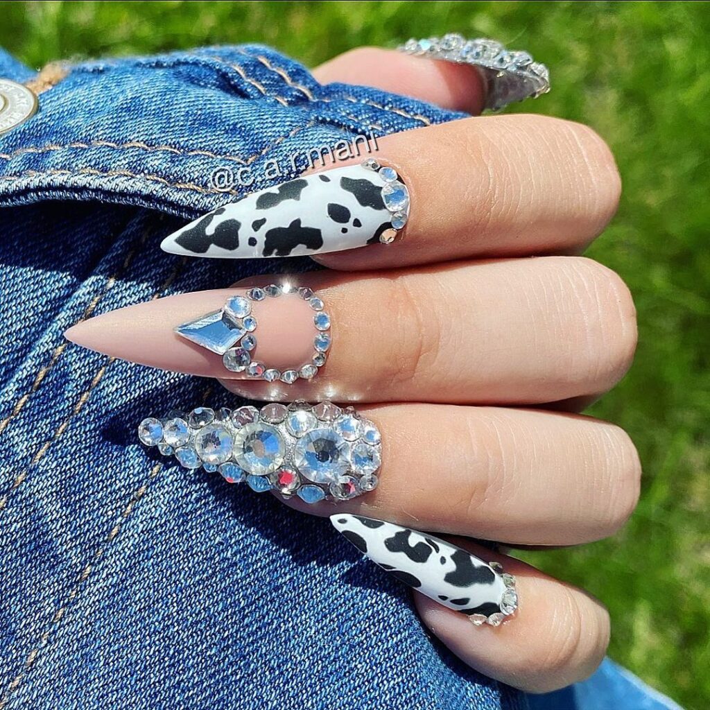 Cowgirl Bling Nails
