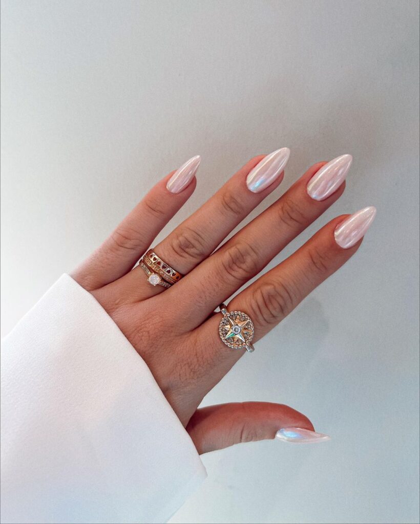 glazed nails