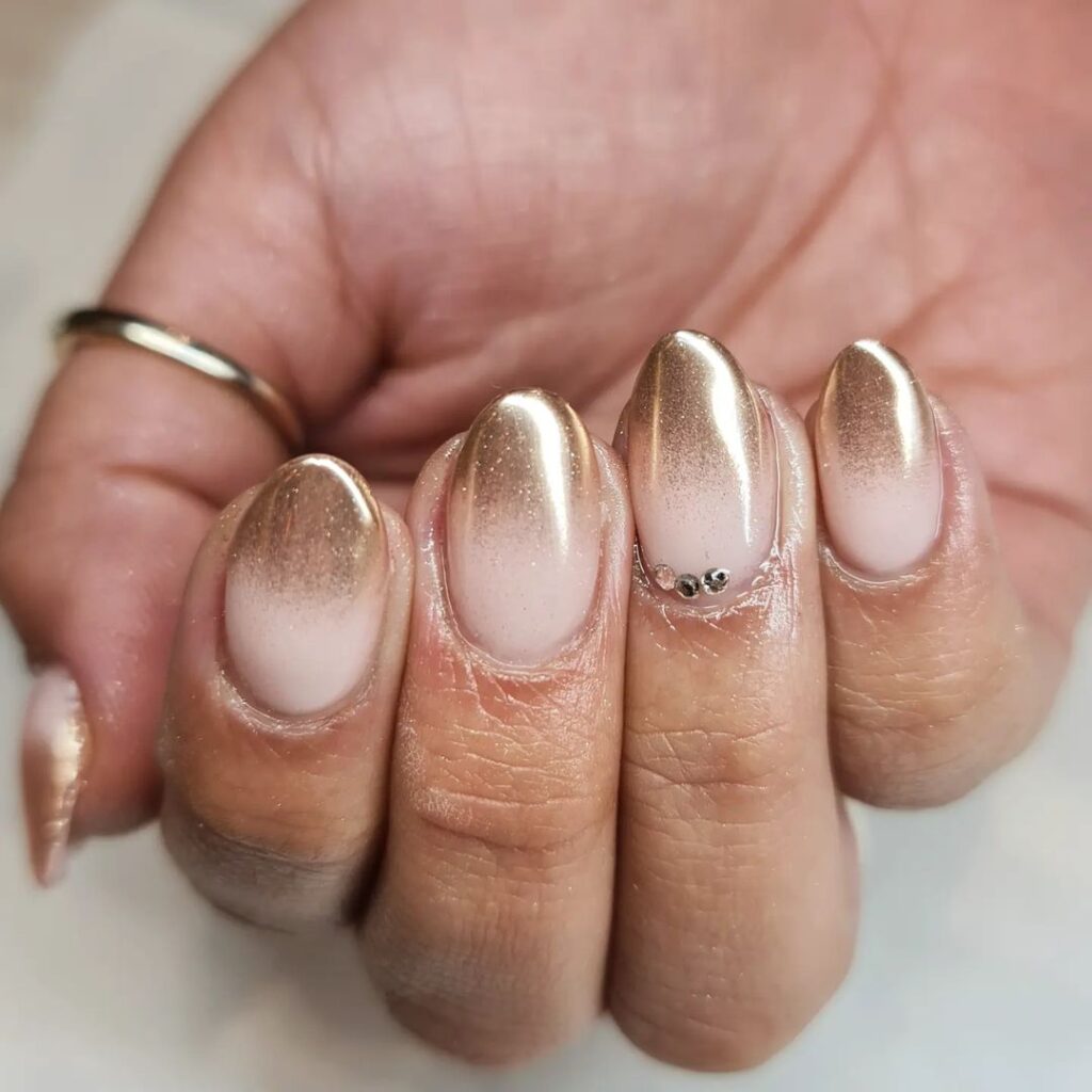 Gold Chrome Ombre