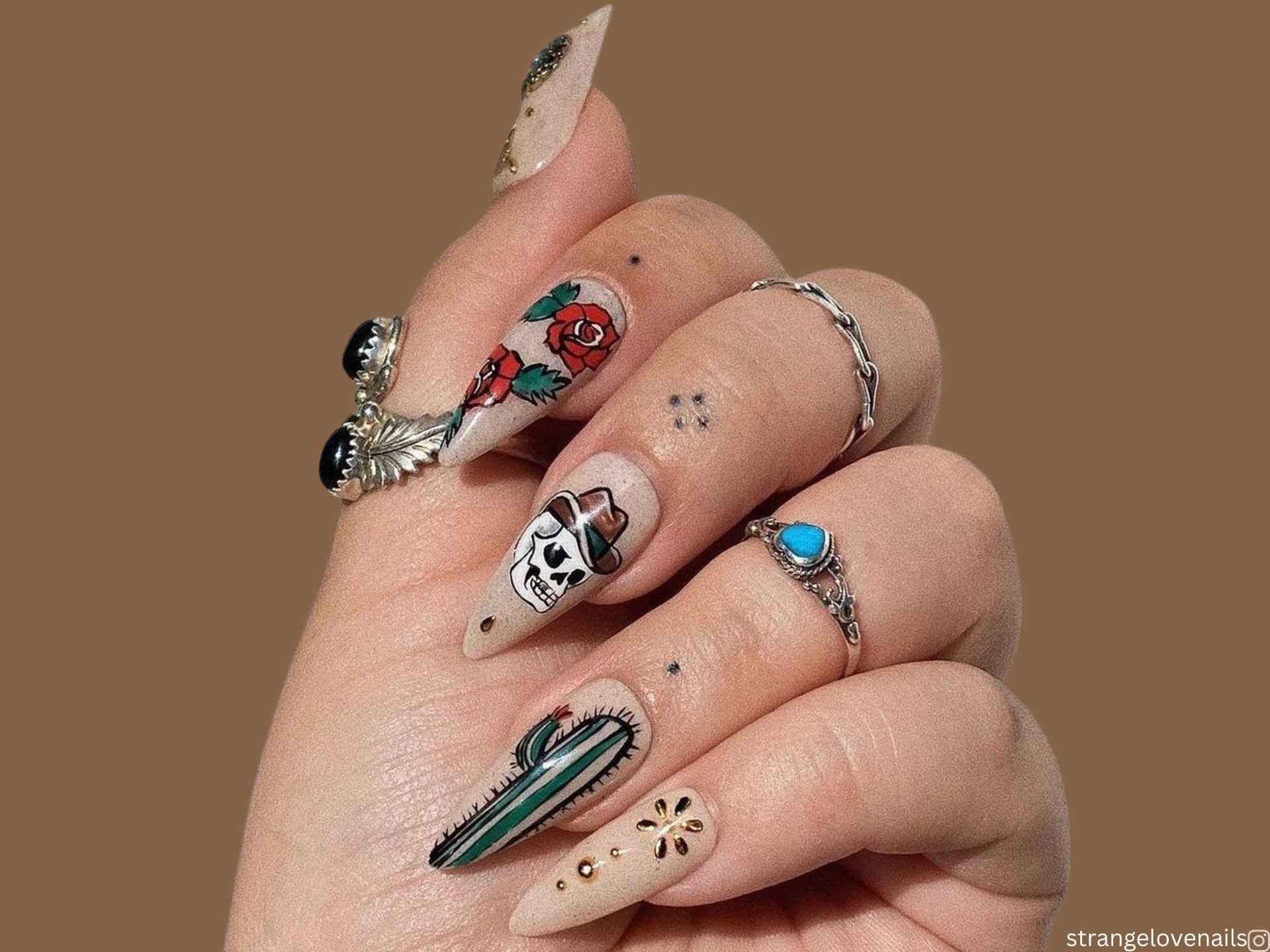 cowgirl nails
