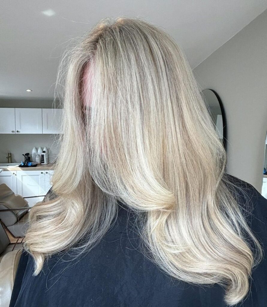 blonde babylights blowout