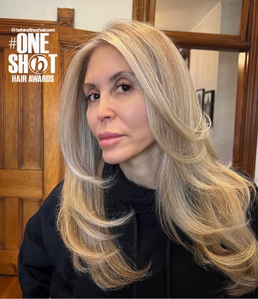 blonde blowout for women over 50
