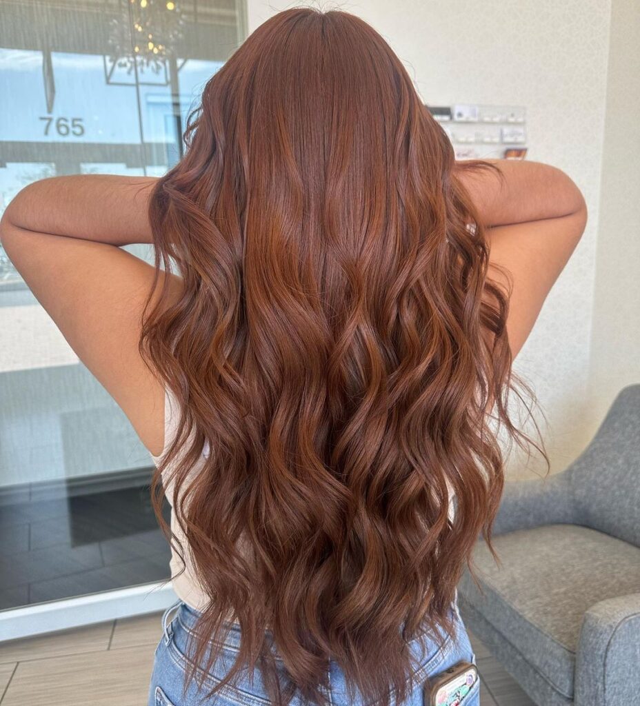 brown copper hair