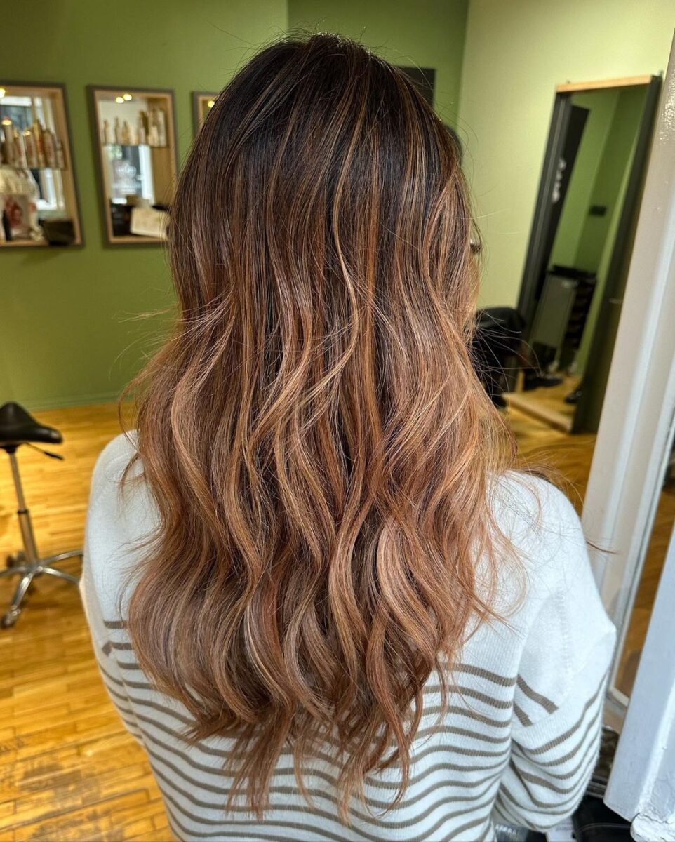 21 idées de coloration pour cheveux bruns et roux pour transformer vos ...