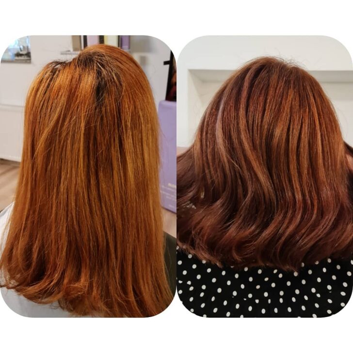 21 idées de coloration pour cheveux bruns et roux pour transformer vos ...