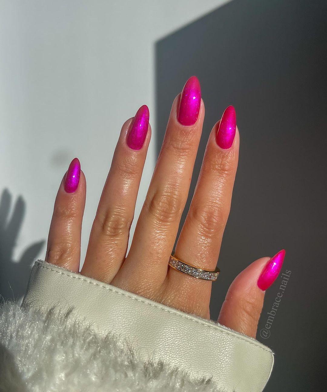 pink early summer nails