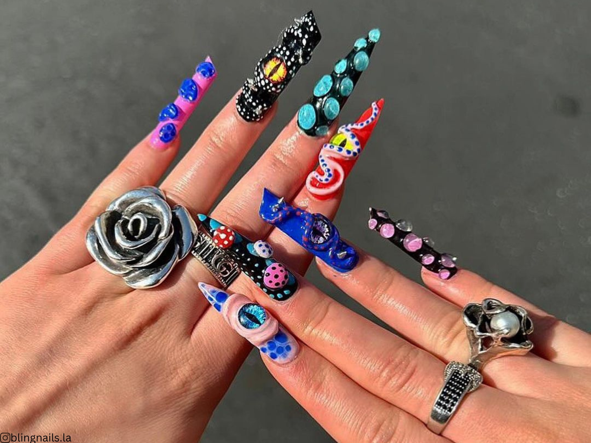 crazy nails