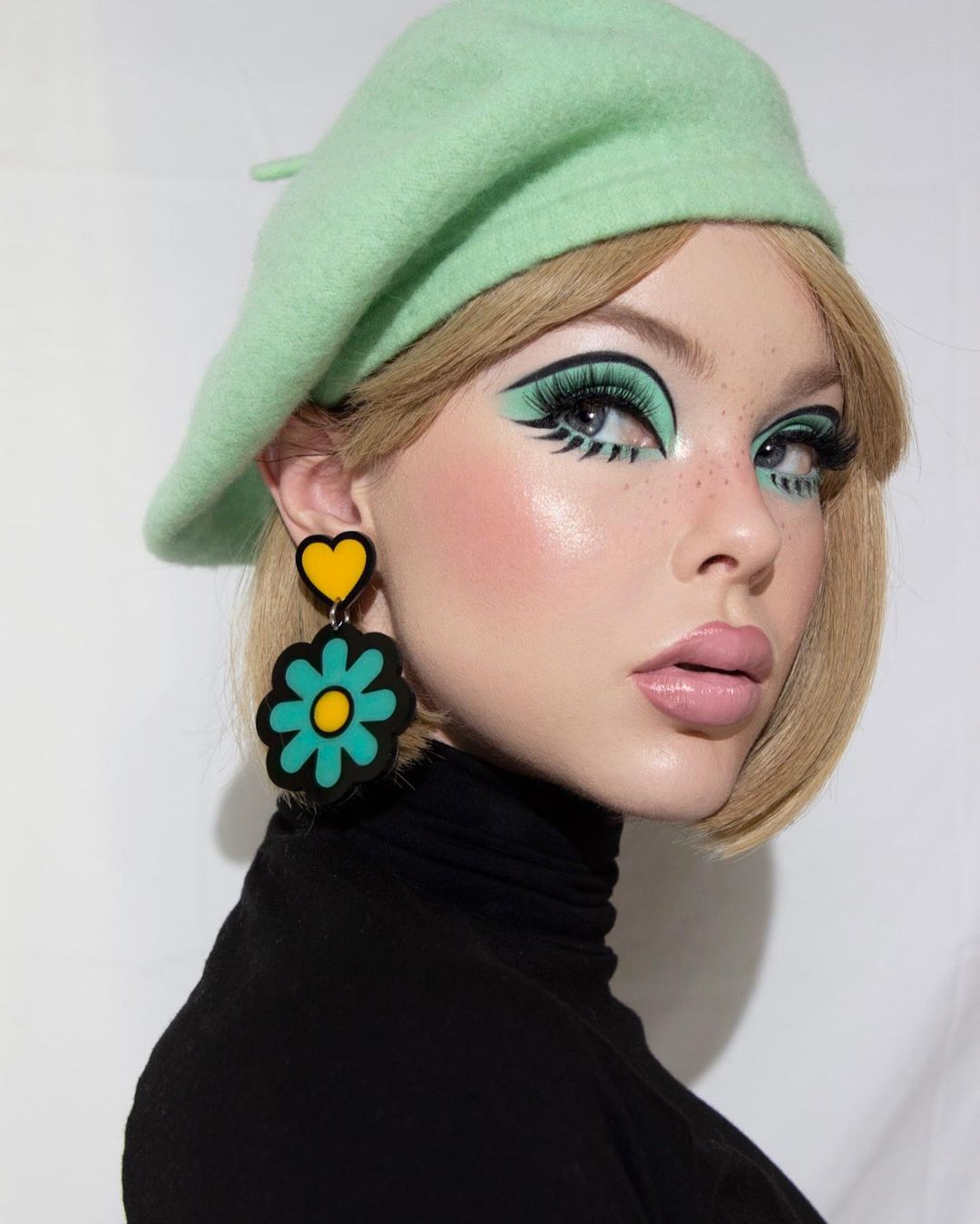 il look caratteristico di twiggy