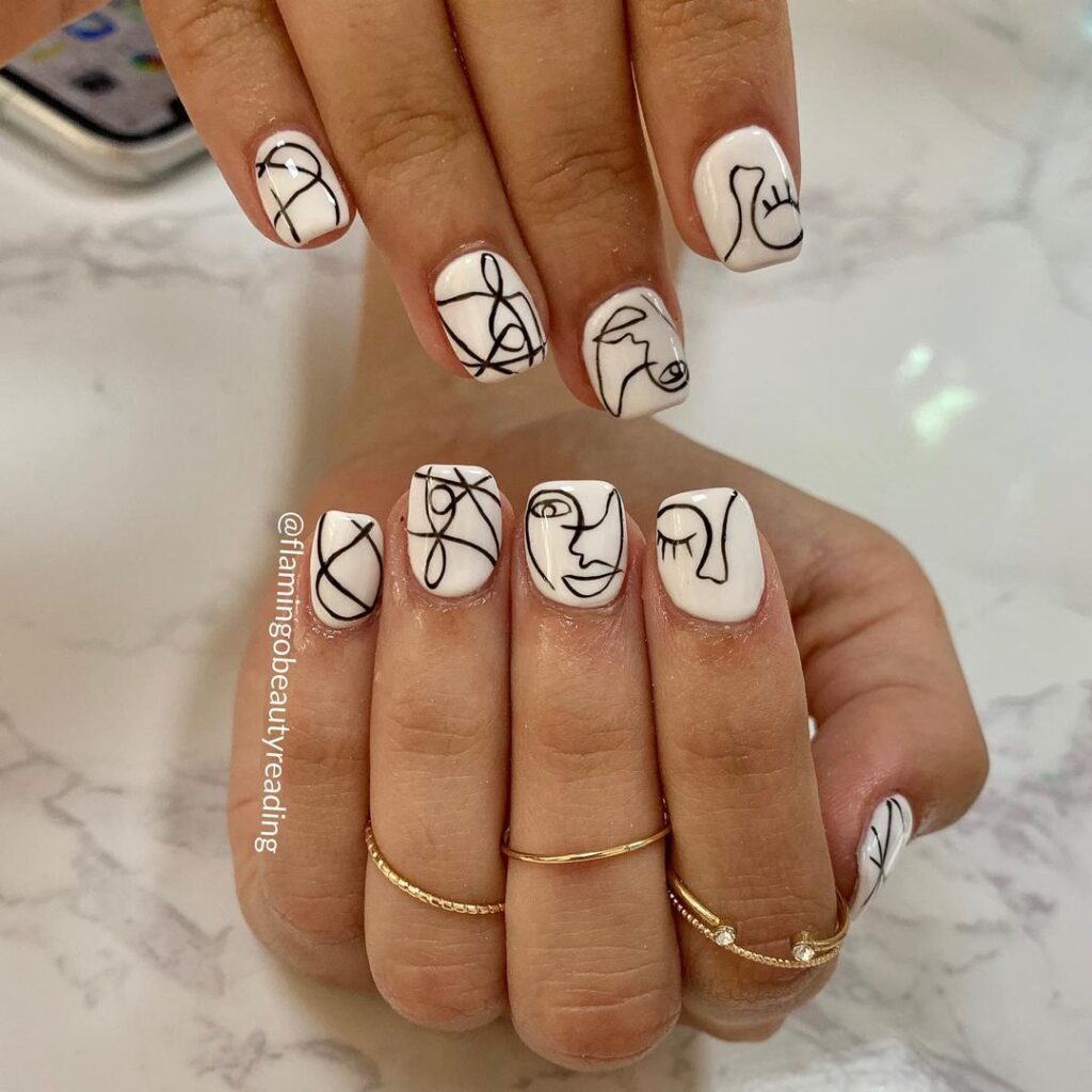 Design de arte para unhas inspirador