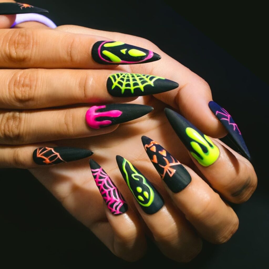 Neon Halloween Design