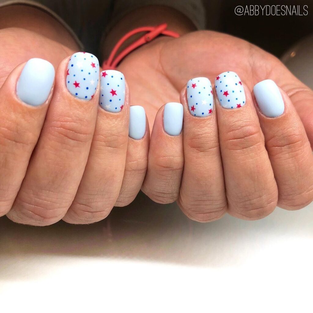 Teeny Matte 4th Of July Design