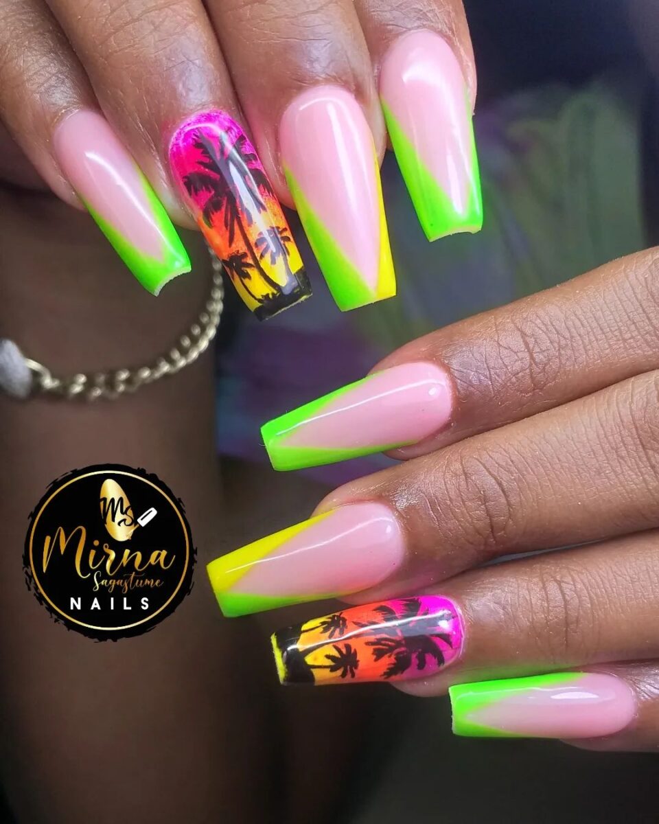 Heat Up Your Look With These 23 Vibrant Summer Nails