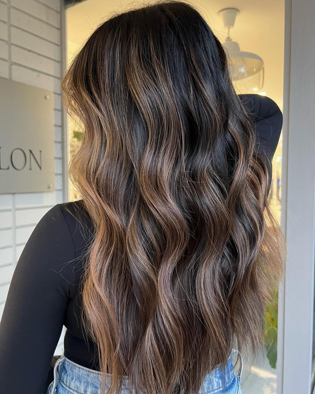 caramel highlights