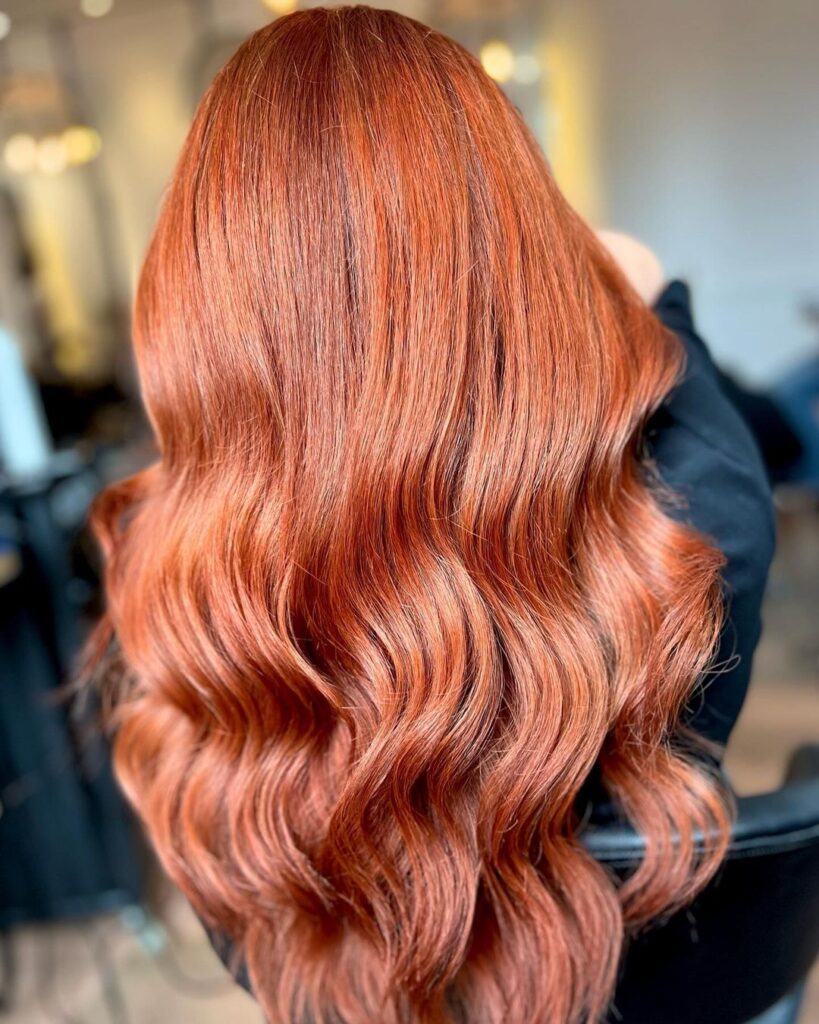 classic red copper hair color