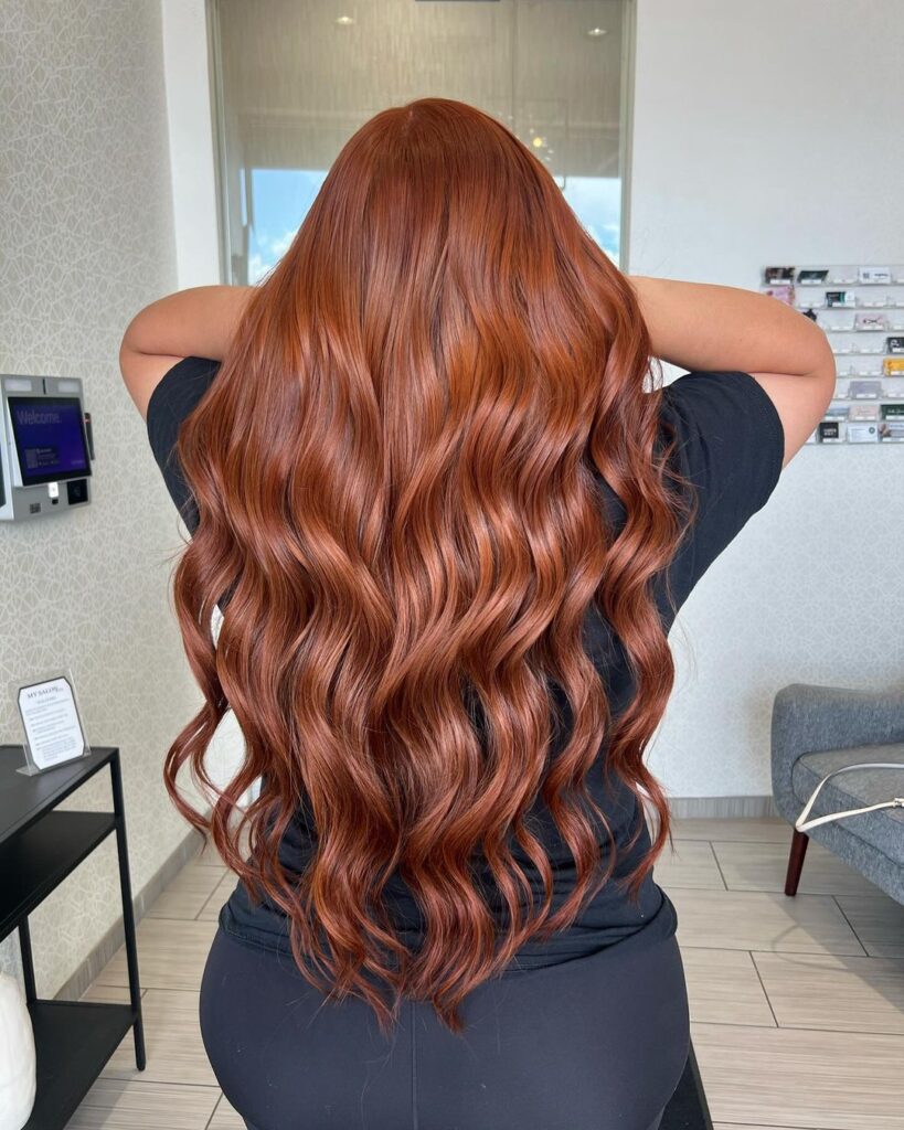 ginger spring red hair