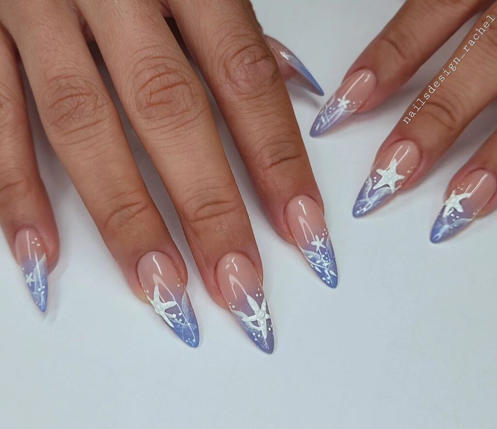 long almond sea nails