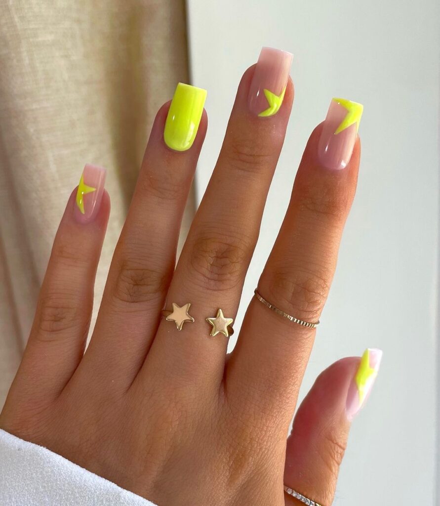 lovely peekaboo stars design