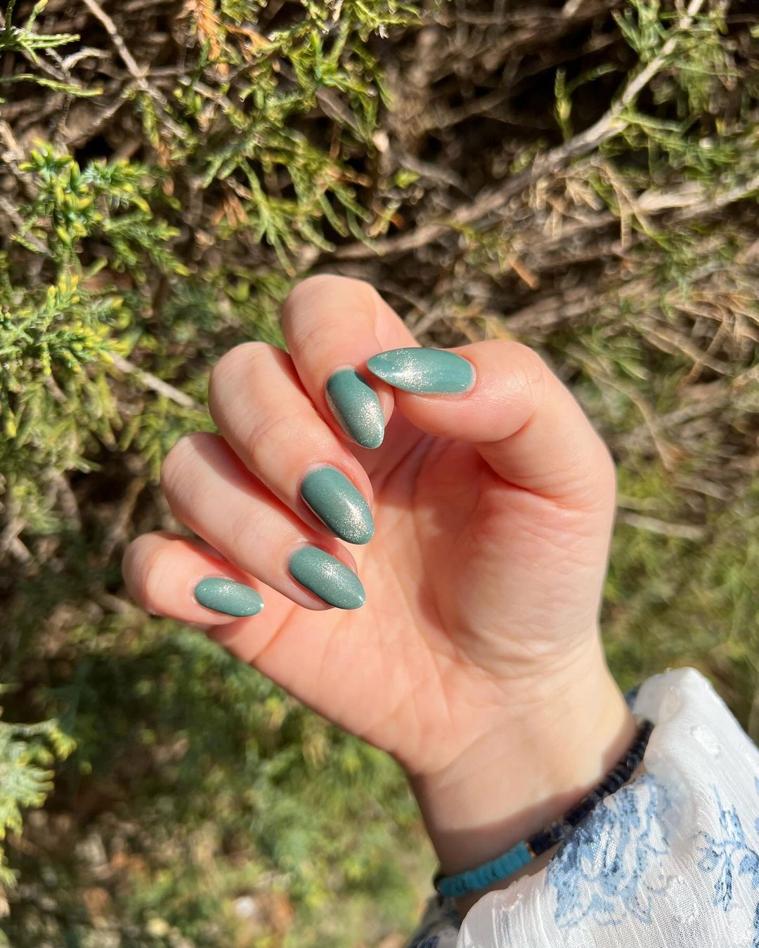 magnetic jade nails design