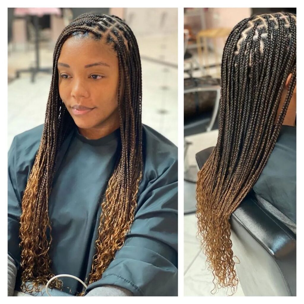 micro braids for black hair