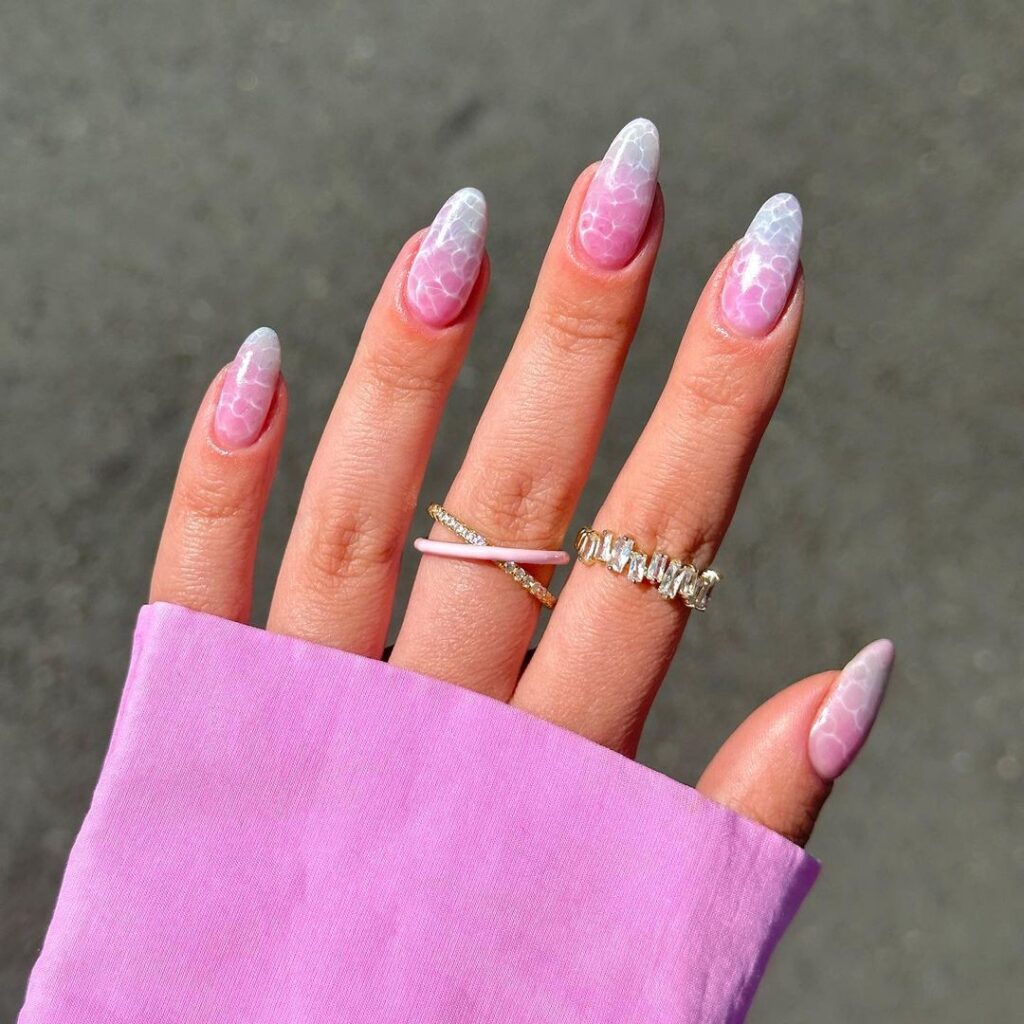 nail art sirène ombre