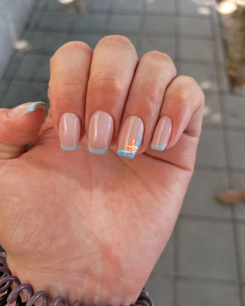 sea french tips